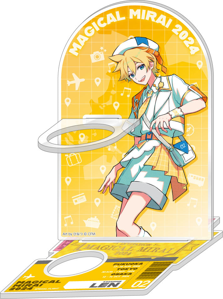 Hatsune Miku - Magical Mirai 2024 - Acrylic Pen Light Stand Hatsune Miku Hinatsu Ver.
