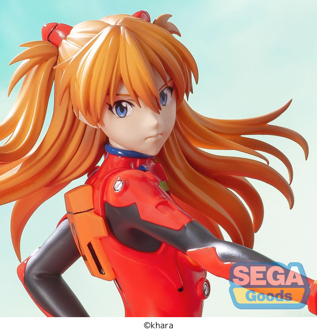 EVANGELION: 3.0+1.0 Thrice Upon a Time - Asuka Shikinami Langley x Spear of Cassius Luminasta - Prize Figure
