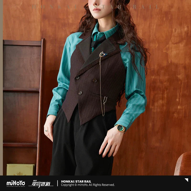 Honkai: Star Rail - Aventurine Theme - Brooch