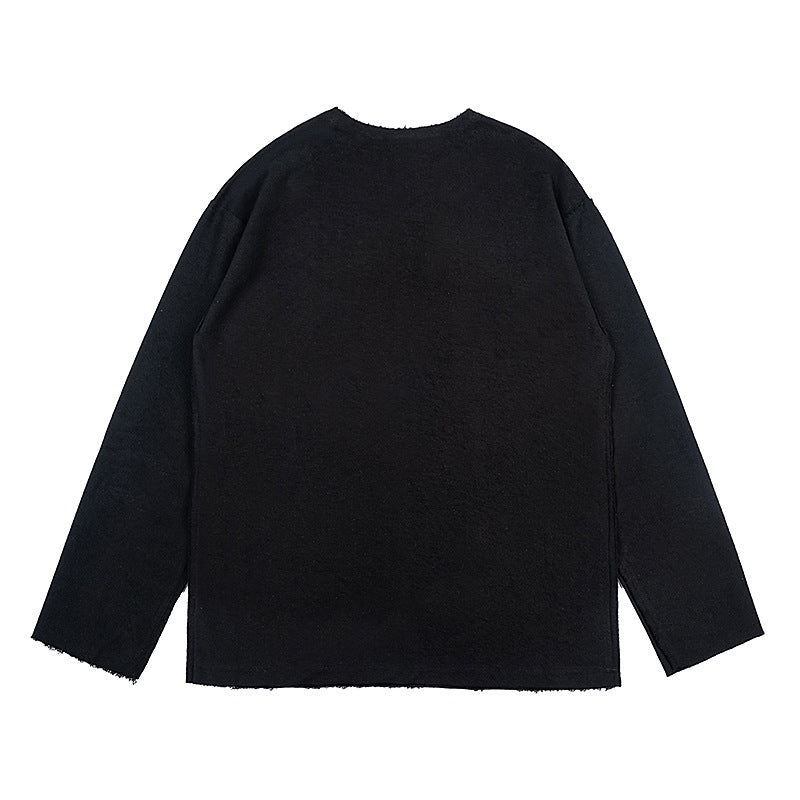 Drew House Sweatshirts Unisex Loose Crew Neck Logo Sweater