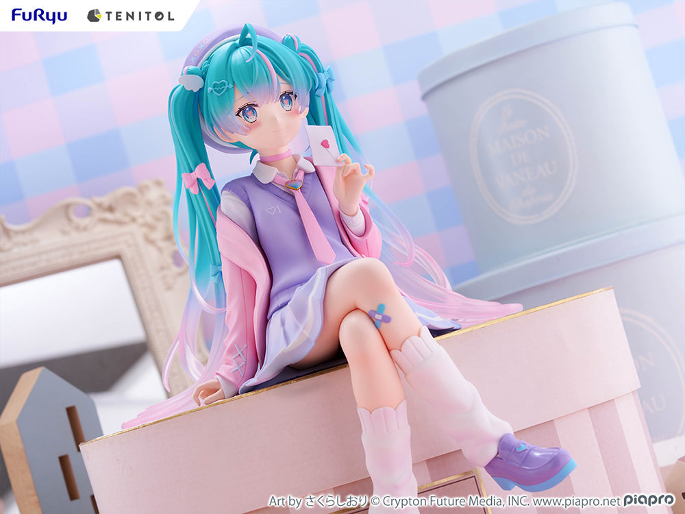 Hatsune Miku - TENITOL BIG Hatsune Miku Noodle Stopper Figure - Love Blazer